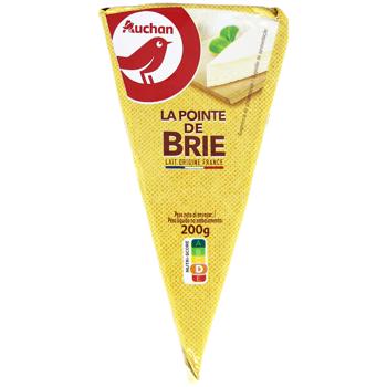 Auchan Brie Cheese 60% 200g - buy, prices for - photo 2