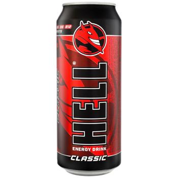 Напій енергетичний HELL Classic 0,5л - купити, ціни на Grono - фото 1