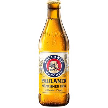 Пиво Paulaner Original Munchner Hell світле 4,9% 0,5л