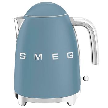 Smeg Matte Electric Kettle 1.7l Blue Storm