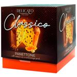 Delicato Panettone with Orange Peel and Raisins 500g