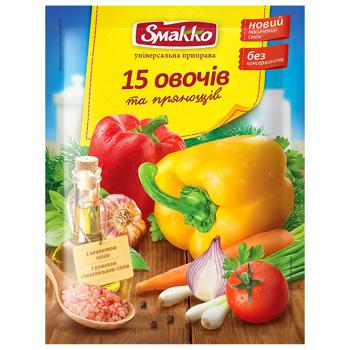 Smakko 15 Vegetables and Spices Seasoning 70g - buy, prices for EKO Market - photo 1