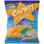 Палички кукурудзяні Золоте Зерно Салют зі сметаною 45г