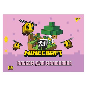 Тетрадь для рисования Yes Minecraft с перфорацией А4 20 листов - купить, цены на Идеал - фото 3