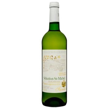 Selection St-Michel Semi-Sweet White Wine 10.5% 0.75l - buy, prices for Za Raz - photo 1