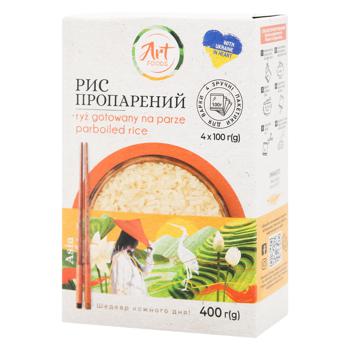 Рис Art Foods пропарений 4*100г - купити, ціни на ЕКО Маркет - фото 3