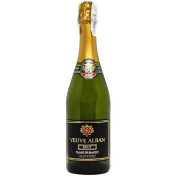 Veuve Alban Dry White Sparkling Wine 11% 0.75l