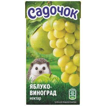 Нектар Садочок яблочно-виноградный 0,5л - купить, цены на Чудо Маркет - фото 5