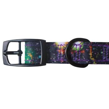 MasterZoo Nylon Adjustable Dog Collar 45cm/20mm Starry Sky - buy, prices for MasterZoo - photo 4