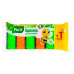 Fino Bee Large-Pored Kitchen Sponges 5pcs