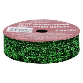 Happycom Decorative Metallic Cord Elastic 3m - buy, prices for MegaMarket - photo 2