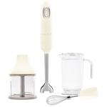 Smeg Hand Blender with Accessories Cream