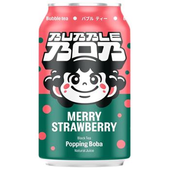 Popping Bob Strawberry Iced Black Tea 0.33l - buy, prices for COSMOS - photo 1