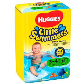 Підгузки-трусики Huggies Little Swimmers 3-4 12шт