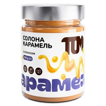 Tom Salted Caramel with Coconut and Cream 330g - buy, prices for METRO - photo 1