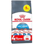 Набір корму Royal Canin Care Light Weight для котів із зайвою вагою cухий 1,5кг + вологий 4шт х 85г