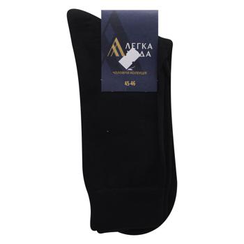 Legka Khoda Black Men's Socks 31s - buy, prices for ULTRAMARKET - photo 1