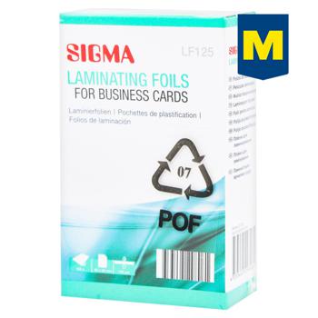 Sigma Laminating Foils 60x95mm 100pcs - buy, prices for  - photo 1