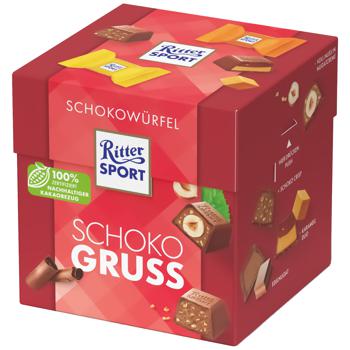 Конфеты Ritter Sport Schokowürfel Vielfalt ассорти 176г