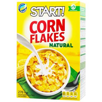 Start! Corn Flakes Dry Breakfast 270g - buy, prices for MegaMarket - photo 3