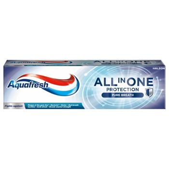 Зубная паста Aquafresh All in One Protection Pure Breath 75мл