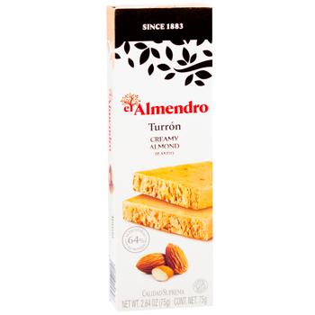 El Almendro Creamy Almond Turron 75g - buy, prices for WINETIME - photo 2