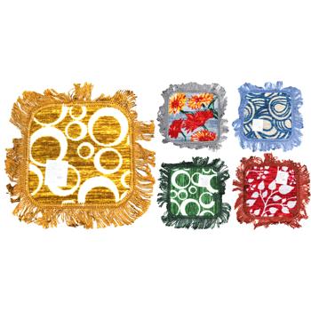 Коврик для табурета 33х33см - купить, цены на Auchan - фото 1