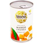 Манго Biona Organic Шматочки в соку 400г