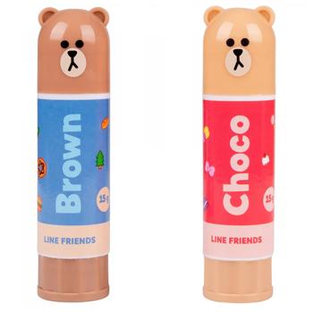 Клей-олівець Yes Line Friends PVP 15г