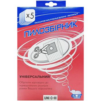 Мешок-пылесборник Слон одноразовый для пылесоса UNI C-III - купить, цены на Auchan - фото 2
