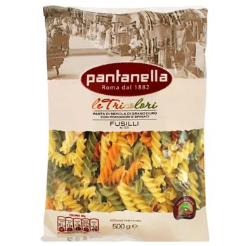 Pantanella Fusilli Tricolori Pasta №58 500g - buy, prices for Tavria V - photo 1