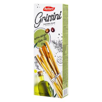 Гриссини Barbero с оливковым маслом 125г - купить, цены на МегаМаркет - фото 1