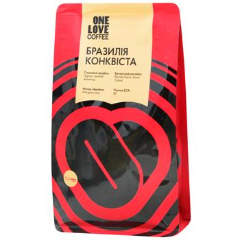 Кофе в зернах One Love Бразилия Конквиста 250г
