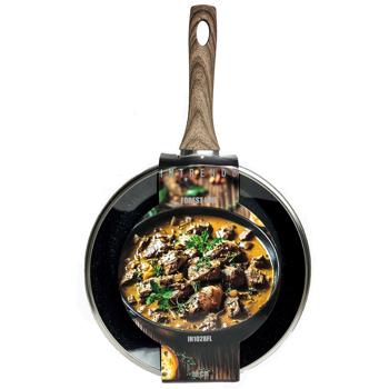Сковорода алюм. з криш. Intrendo Forest Line 28см IN1028FL - купити, ціни на Таврія В - фото 4