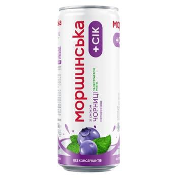 Вода питна Моршинська негазована зі смаком Чорниця-М'ята 0,33л - купити, ціни на Grono - фото 5