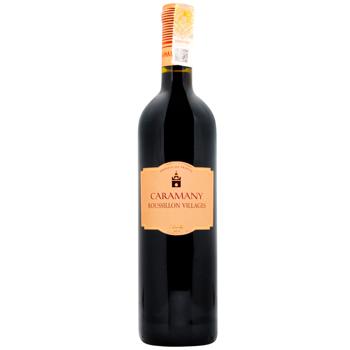 Вино Vignerons Catalans Caramany Cotes du Roussillon Villages AOP червоне сухе 13,5% 0,75л - купити, ціни на WINETIME - фото 1