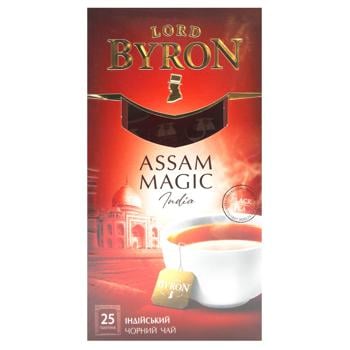 Lord Byron Assam Black Tea 1.8g*25pcs - buy, prices for MegaMarket - photo 2