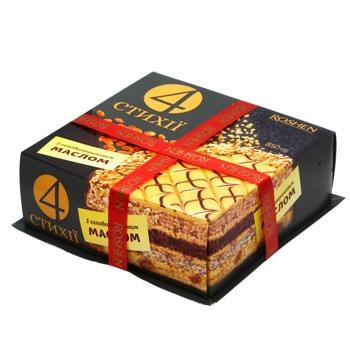 Roshen Four Elements Cake 850g - buy, prices for COSMOS - photo 1