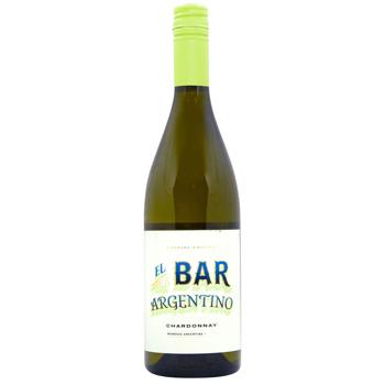 Вино El Bar Argentino Mendoza Chardonnay біле сухе 12% 0,75л - купити, ціни на - фото 1