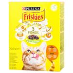 Friskies Dry Feed with Chicken and Vegetables for Adult Cats 300g