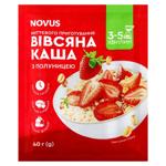 Каша вівсяна Novus з полуницею 40г