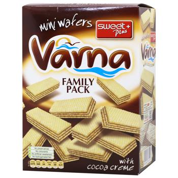 Вафлі Sweet Plus Varna Family Pack міні з какао-кремом 260г - купити, ціни на За Раз - фото 1