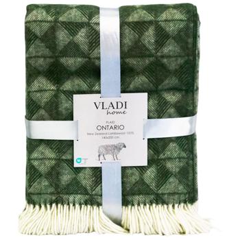 Vladi Ontario Green Plaid 140x200cm - buy, prices for METRO - photo 1