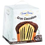 Pineta Panettone Cake with Chocolate and Chocolate Topping 750g