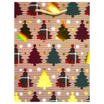 Пакет подарунковий Buromax Крафт S 18х23х8см - купити, ціни на - фото 3