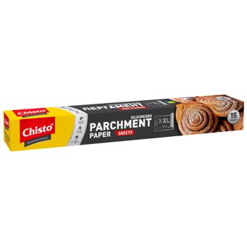 Chisto Professional XXL Siliconized Parchment Paper 15pcs 38x42cm