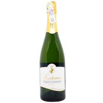 Hortense Cremant de Bordeaux White Semidry Sparkling Wine 12% ​​0.75l - buy, prices for WINETIME - photo 1