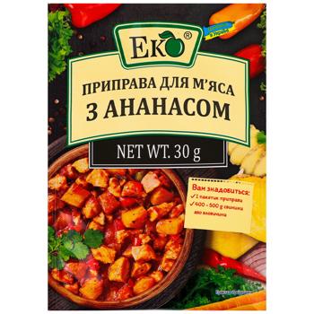 Eko Seasoning for Meat with Pineapple 30g - buy, prices for EKO Market - photo 1