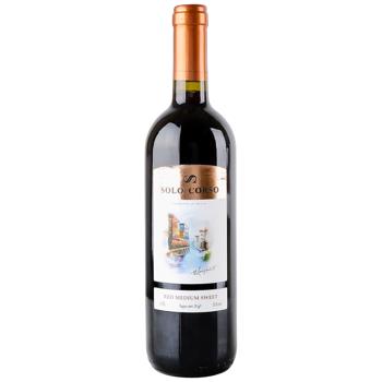 Solo Corso Red Semisweet Wine 11.5% 0.75l