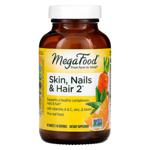 Витамины для волос, кожи и ногтей MegaFoods Skin, Nails & Hair 2 90 таблеток